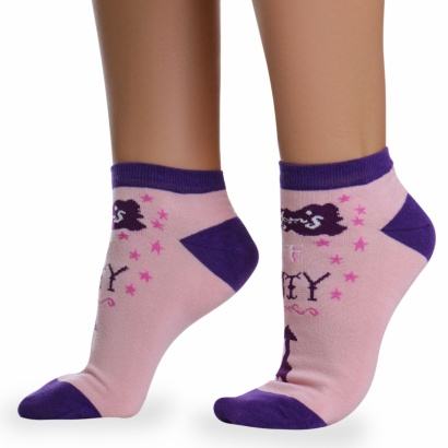 Носки хлопковые " Super socks LTB-100 " светло-розовые р:37-41 фото 110496