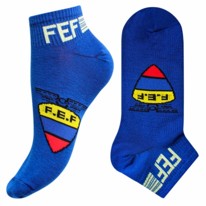 Носки мужские люминесцентные " Super socks СВЕТ-22 " синие р:40-45 фото 110619