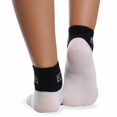 Носки хлопковые с широкой резинкой " Super socks B126-1 " белые р:37-41 фото 110404
