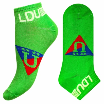 Носки мужские люминесцентные " Super socks СВЕТ-22 " зелёные р:40-45 фото 110618